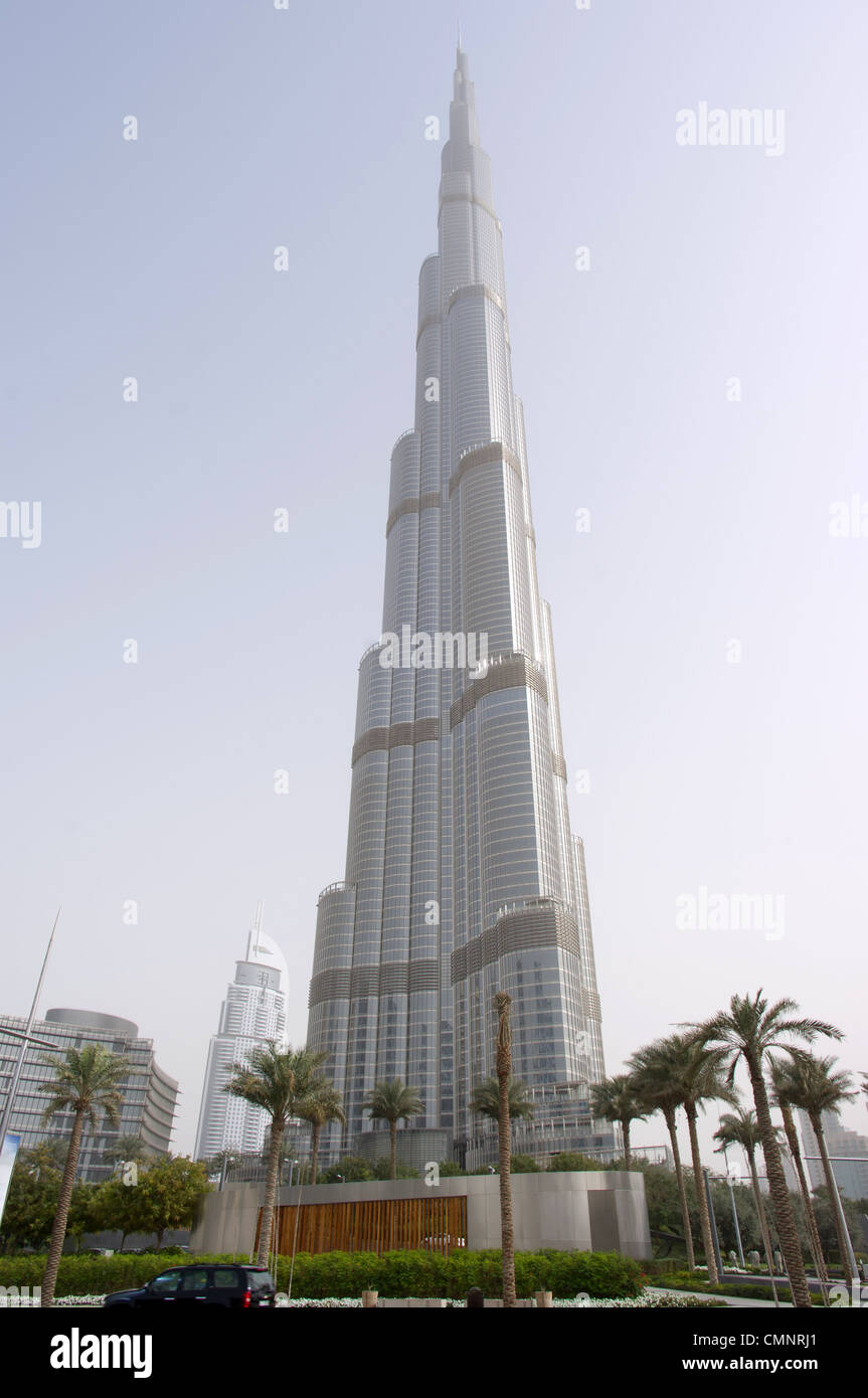Burj Khalifa Dubai, Vereinigte Arabische Emirate, Vereinigte Arabische Emirate Stockfoto