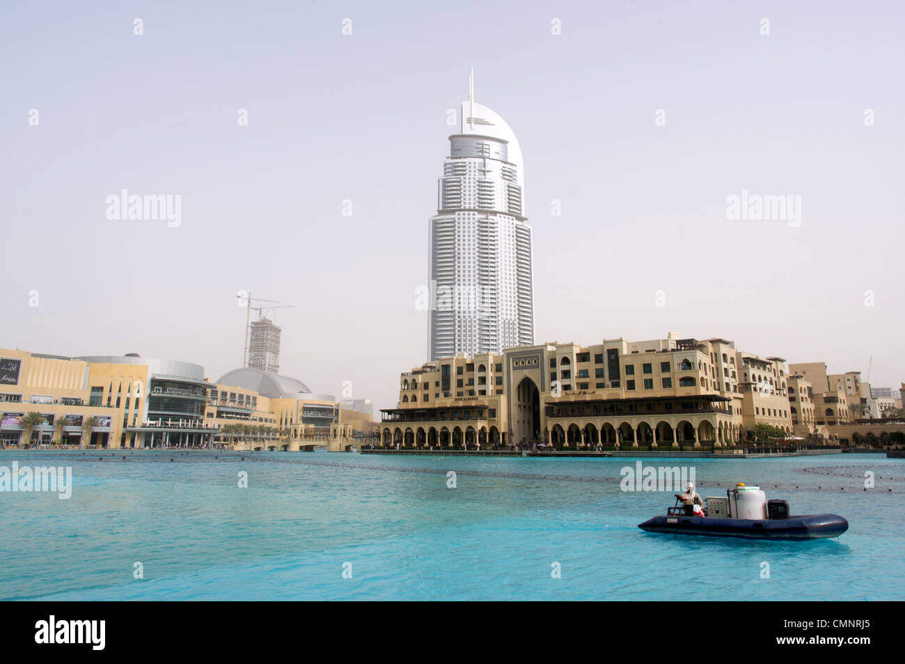 Die Adresse Dubai, Vereinigte Arabische Emirate, Vereinigte Arabische Emirate Stockfoto