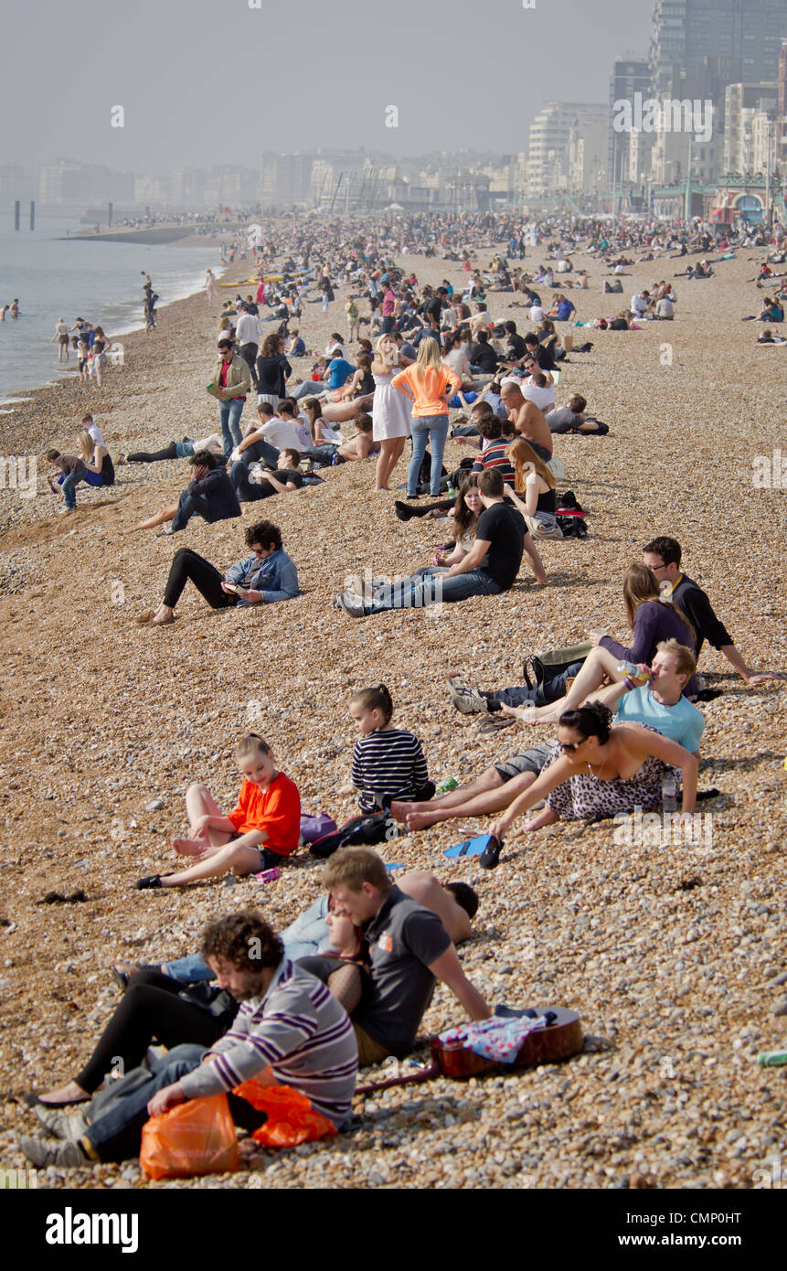 Am Meer-Szene Stockfoto