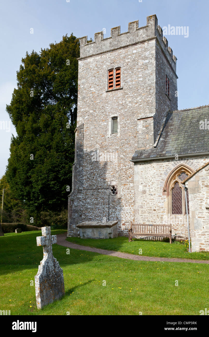 St. Cuthbert Church, Widworthy, Devon Stockfoto