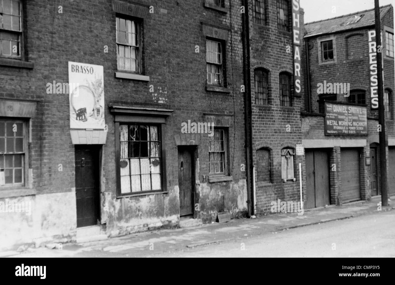 Works, Daniel Smith Ltd., Wolverhampton die Räumlichkeiten in Peel Street. Werkzeug- und Formenbau-Hersteller Stockfoto