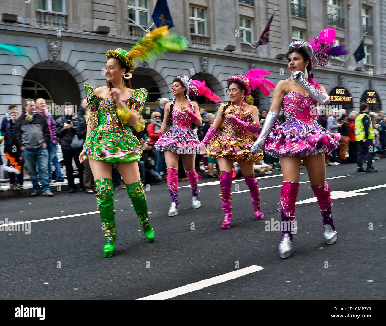 St. Patricks Day Parade, London 2012 Stockfoto