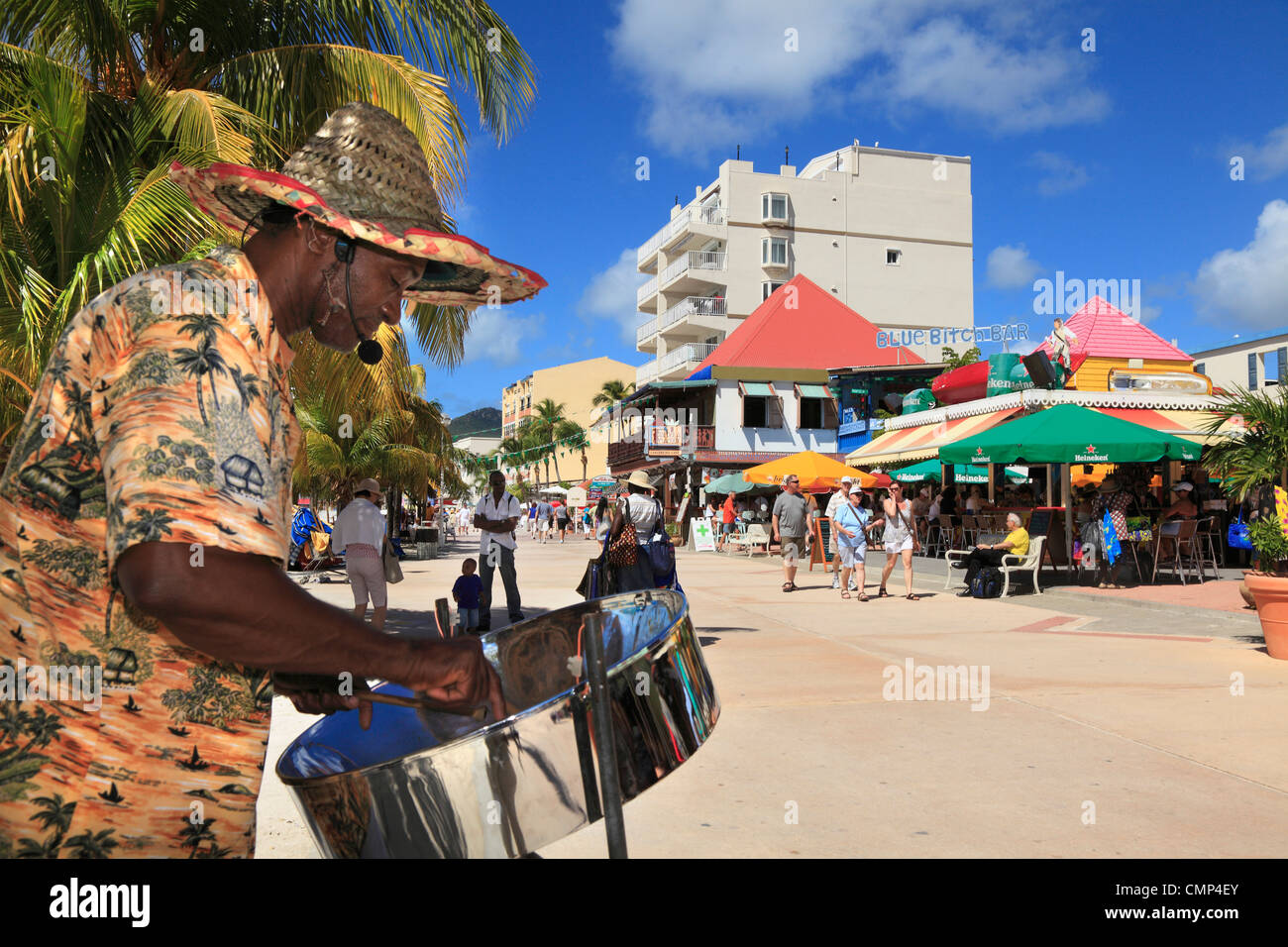 St. Maarten, Niederländische Antillen Stockfoto