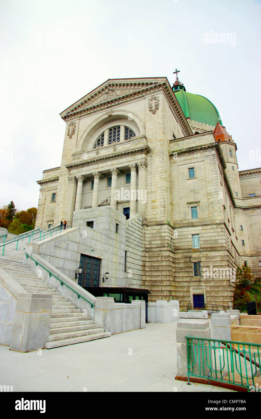 Montreal-St.-Josephs Oratorium Stockfoto