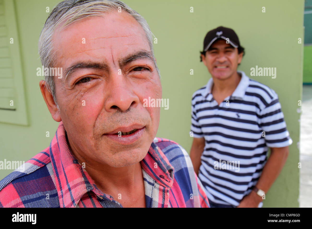 Lima Peru, Barranco District, Calle Colon, Nachbarschaft, hispanische lateinamerikanische Latino ethnische Immigranten Minderheit, Mann Männer Erwachsene Erwachsene Erwachsene, ältere, wrink Stockfoto