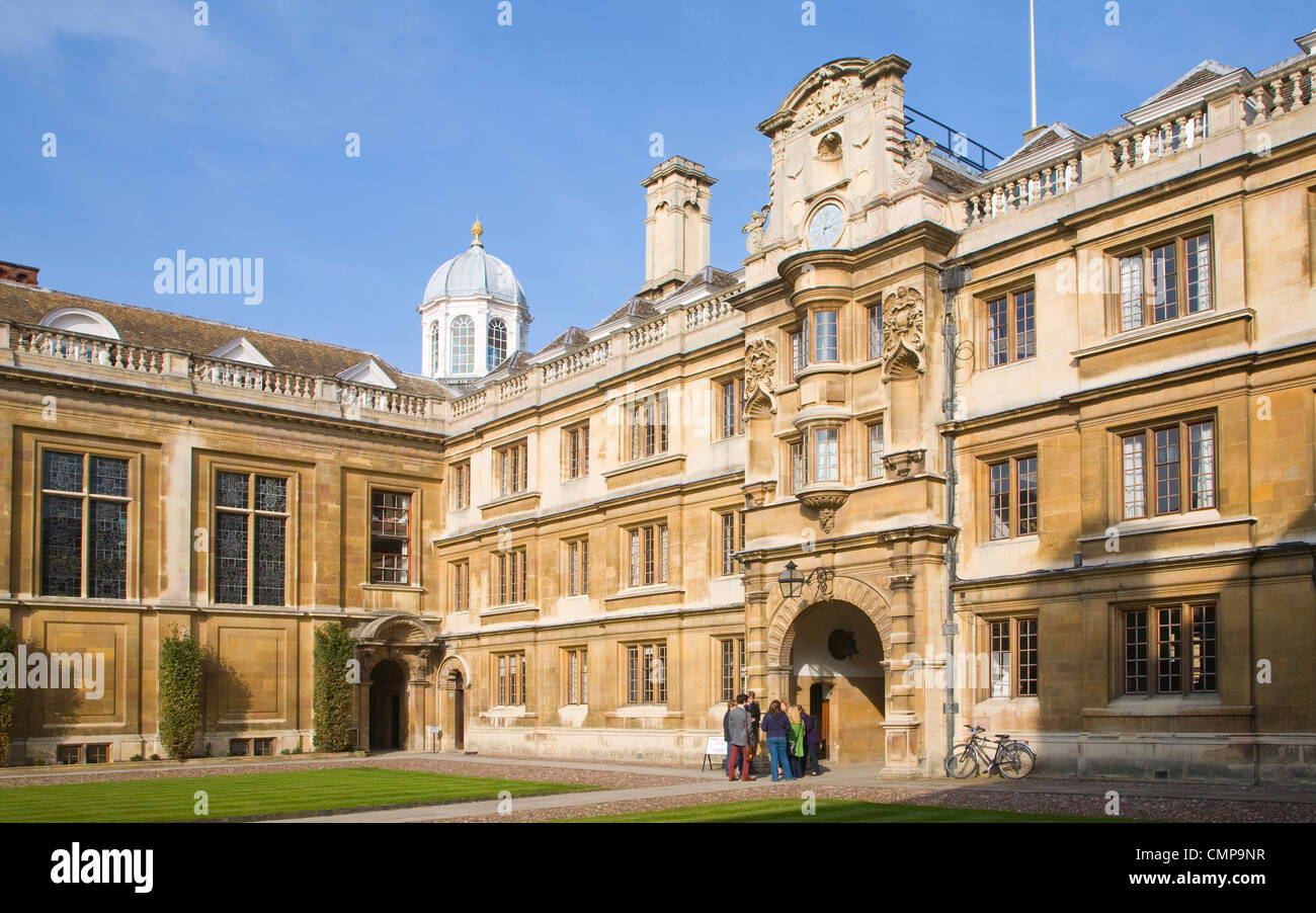 Clare College Cambridge University England Stockfoto
