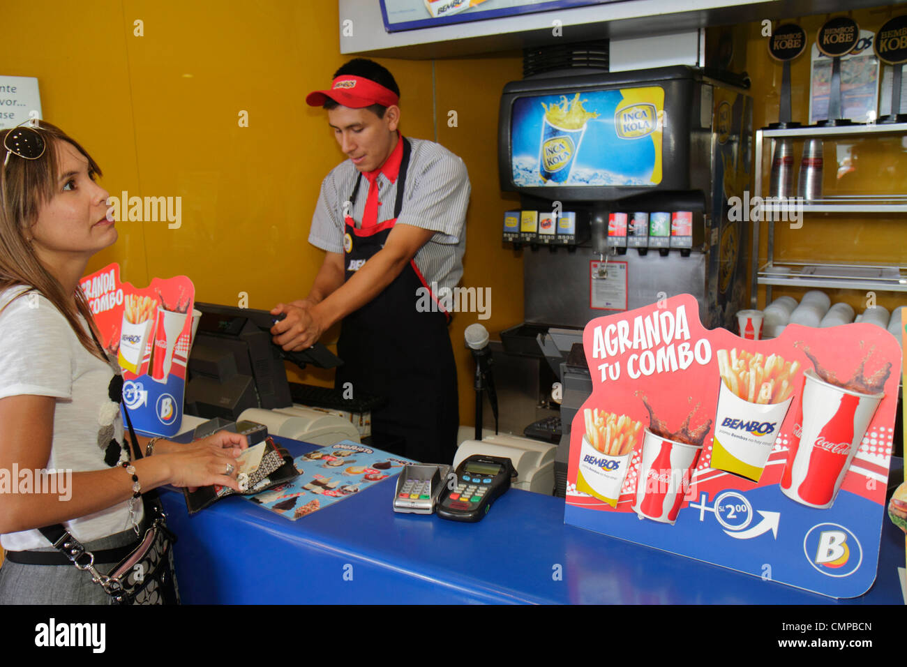 Lima Peru, Miraflores, Malecon de la Reserva, Larcomar, Shopping Shopper Shop Geschäfte Markt Kauf Verkauf, Geschäft Geschäfte Business Unternehmen, Zentrum, Zentrum, Stockfoto