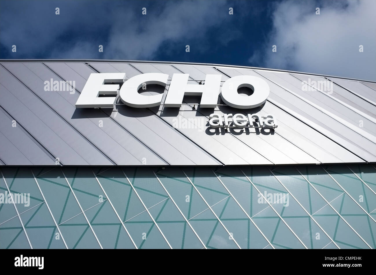 Der Excho Arena Liverpool Stockfoto