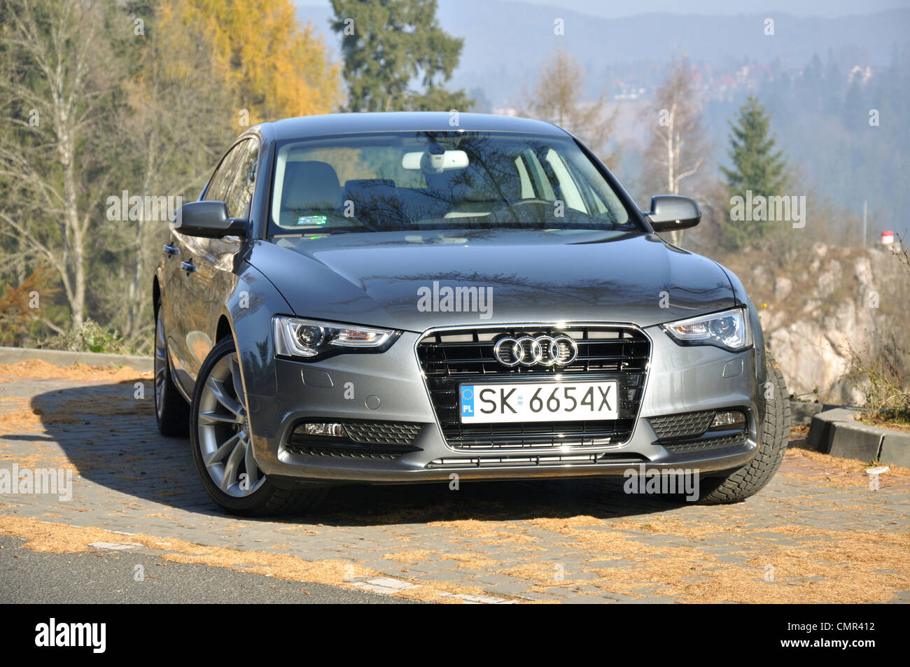 Audi A5 Sportback - mein 2007 (FL 2012) - deutsche Premium-obere Mittelklasse-Limousine (Teil D) Stockfoto