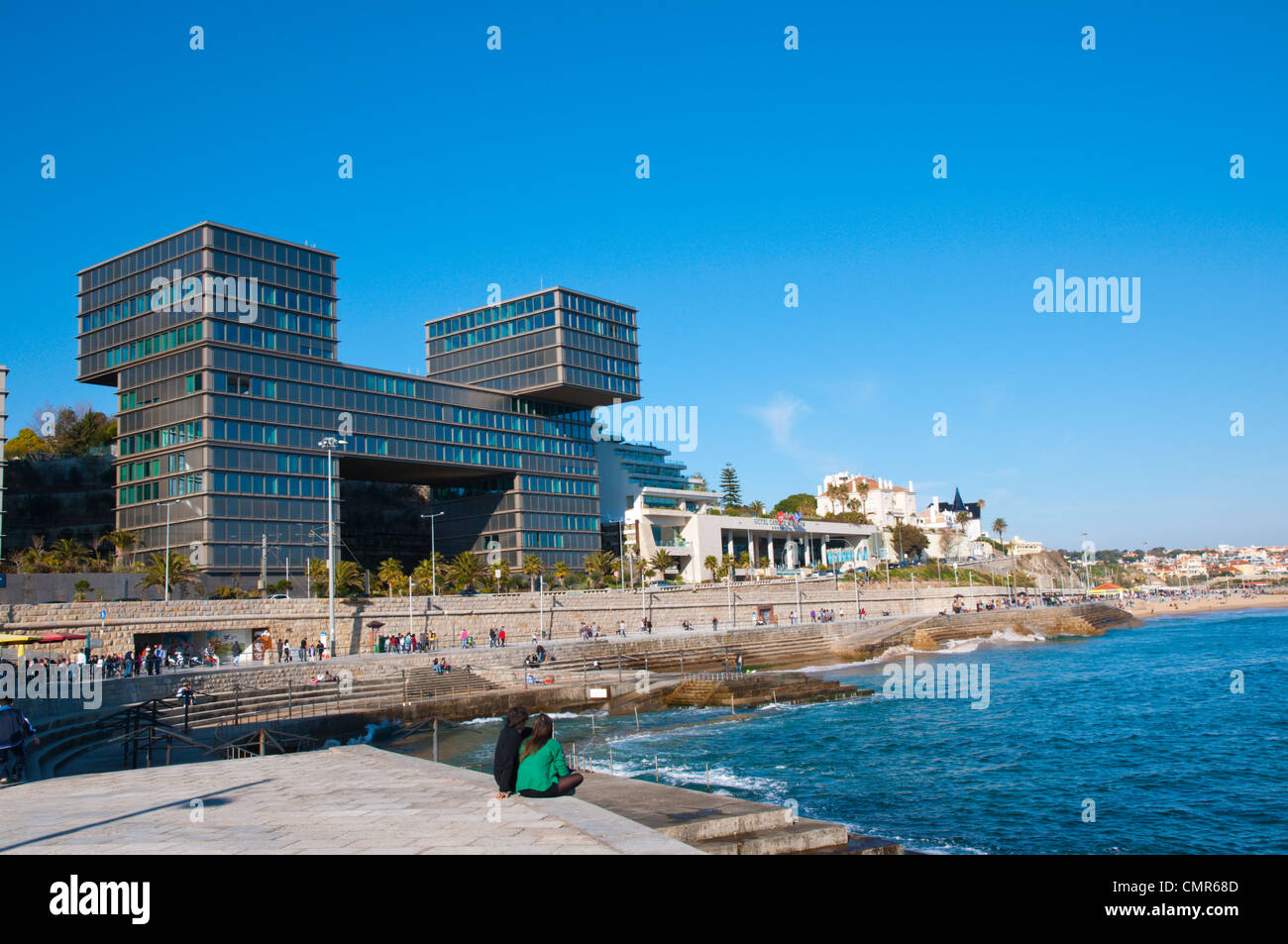 Estoril Sol Gebäude Cascais Küstenort in der Nähe von Lissabon Portugal Europa Stockfoto