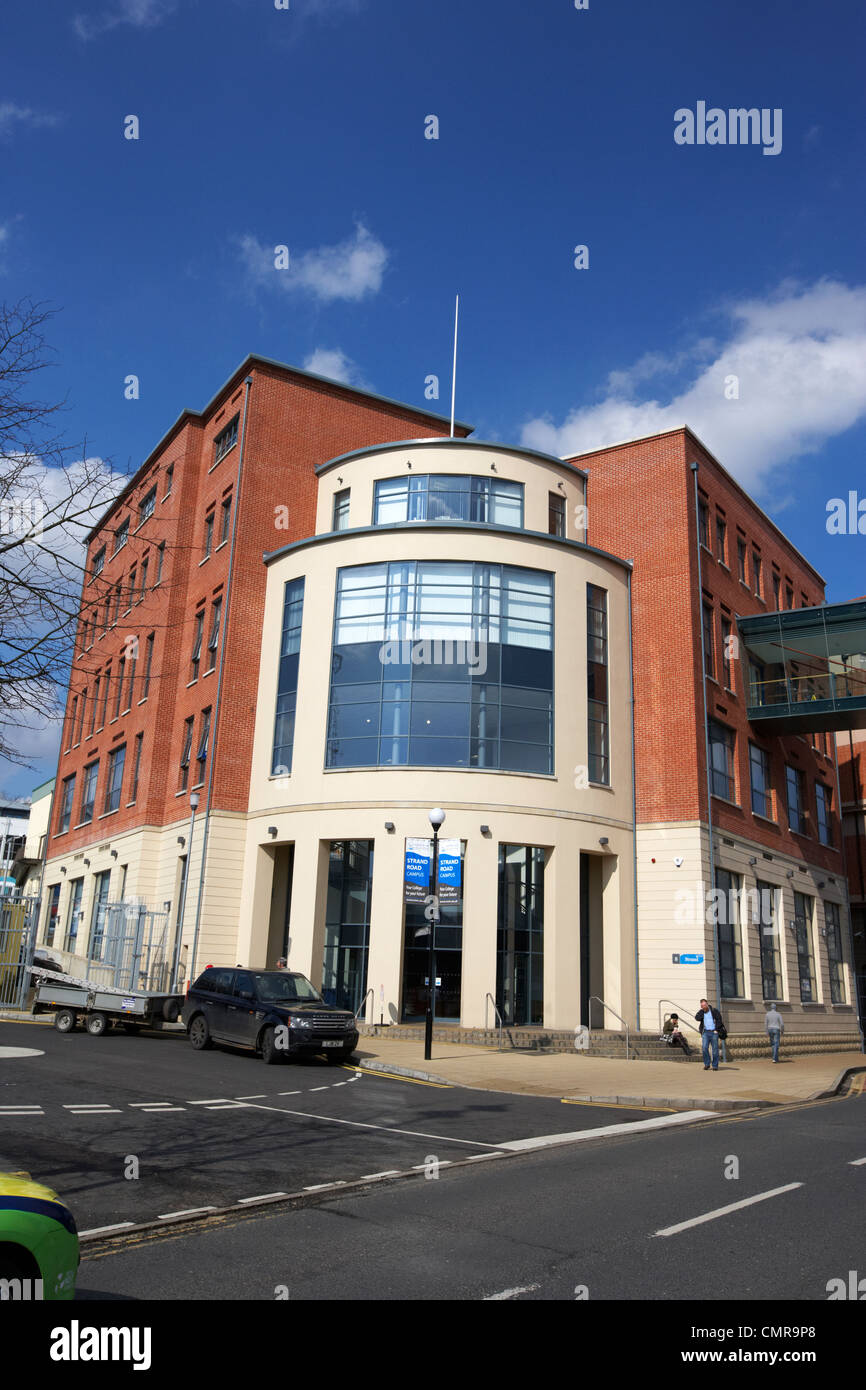 Nord West regional College strand Straße Campus Derry City County Londonderry Nordirland Großbritannien. Stockfoto