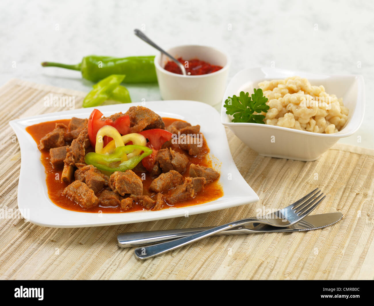 Rindfleisch-Eintopf Stockfoto