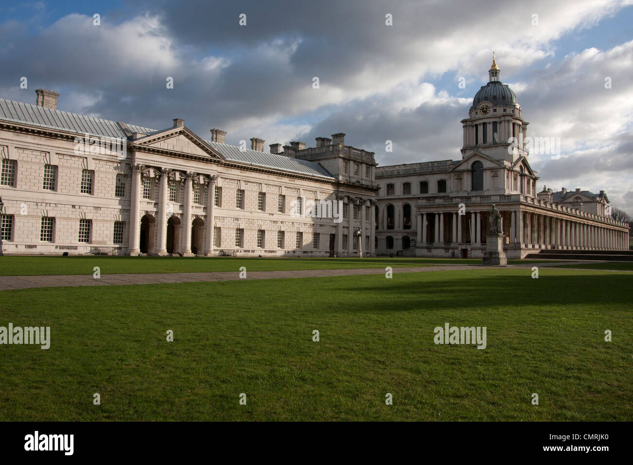 Royal Naval College in Greenwich, London Stockfoto