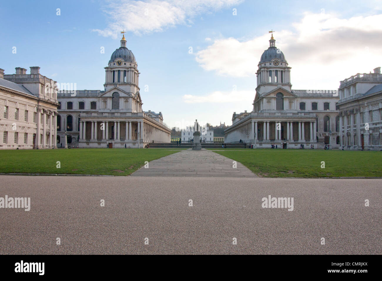 Royal Naval College in Greenwich, London Stockfoto