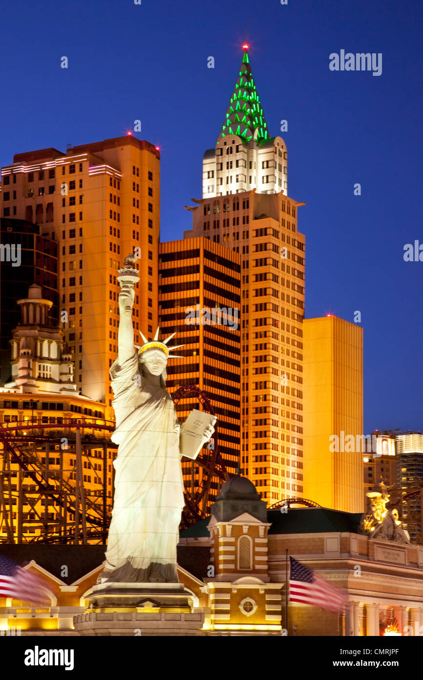 New York Hotel and Casino, Las Vegas Nevada, USA Stockfoto