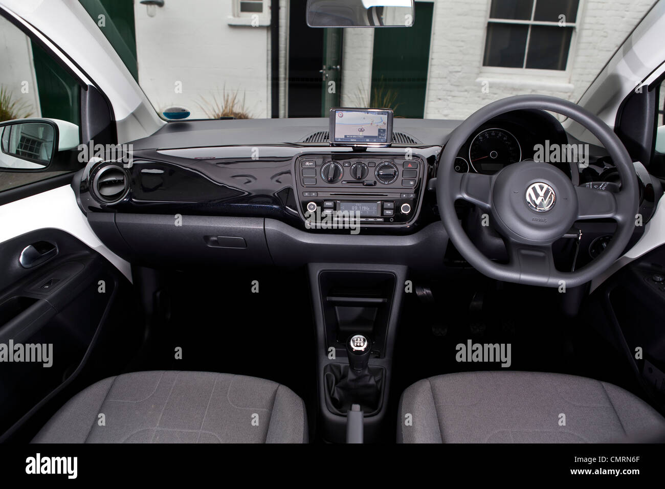 2012 Volkswagen Up Wichtigsten Interieur Stockfoto Bild