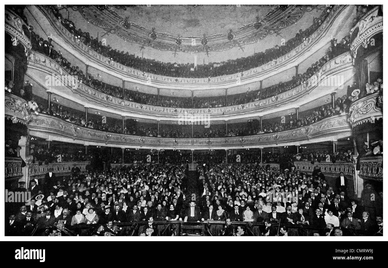 1918 Paris Theater Varieté Stockfoto