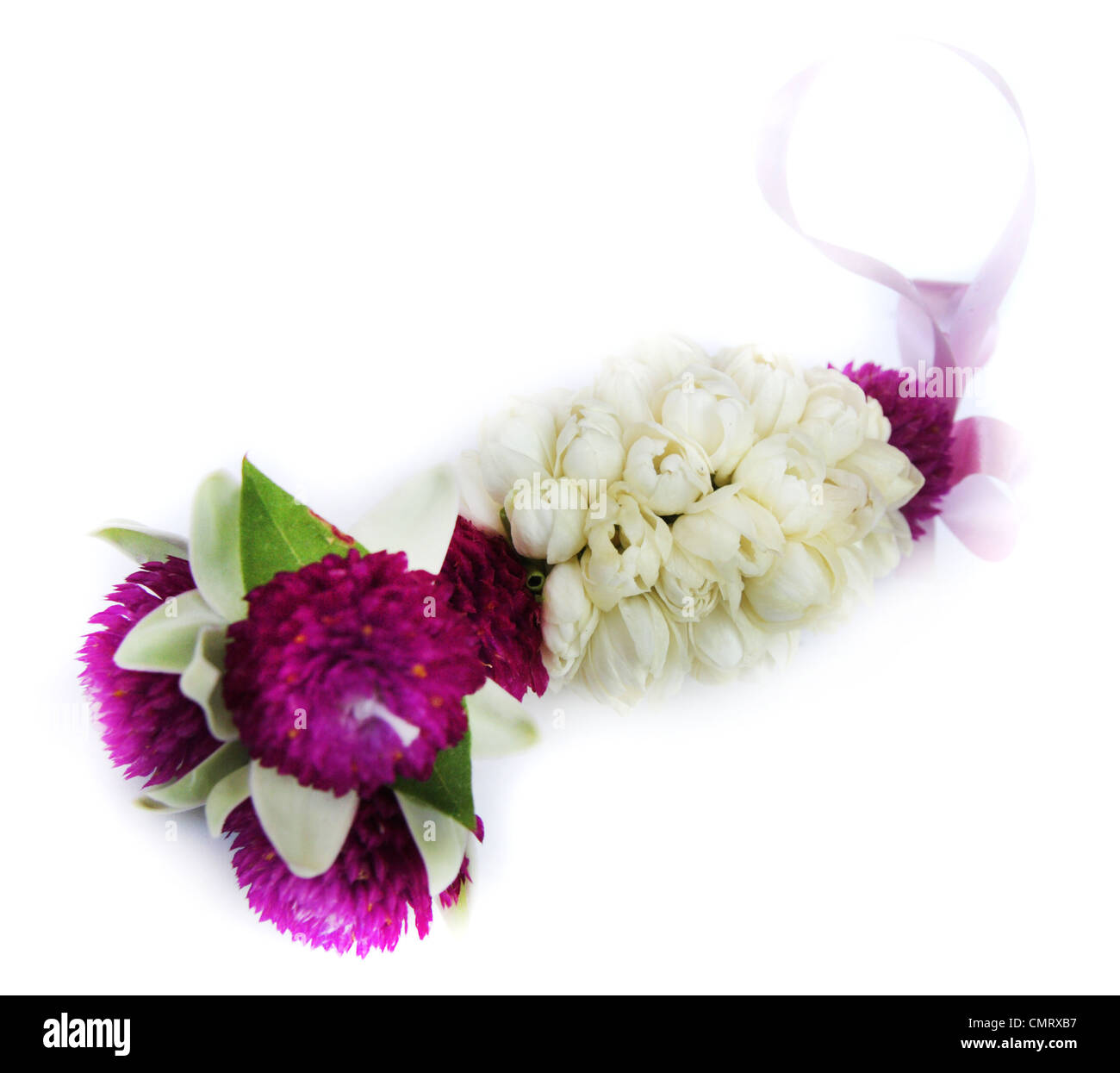 Thai Girlande Blume Stockfoto