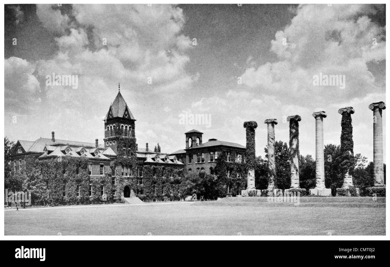 1923-University of Missouri-Columbia Missouri-Francis-Quad Stockfoto