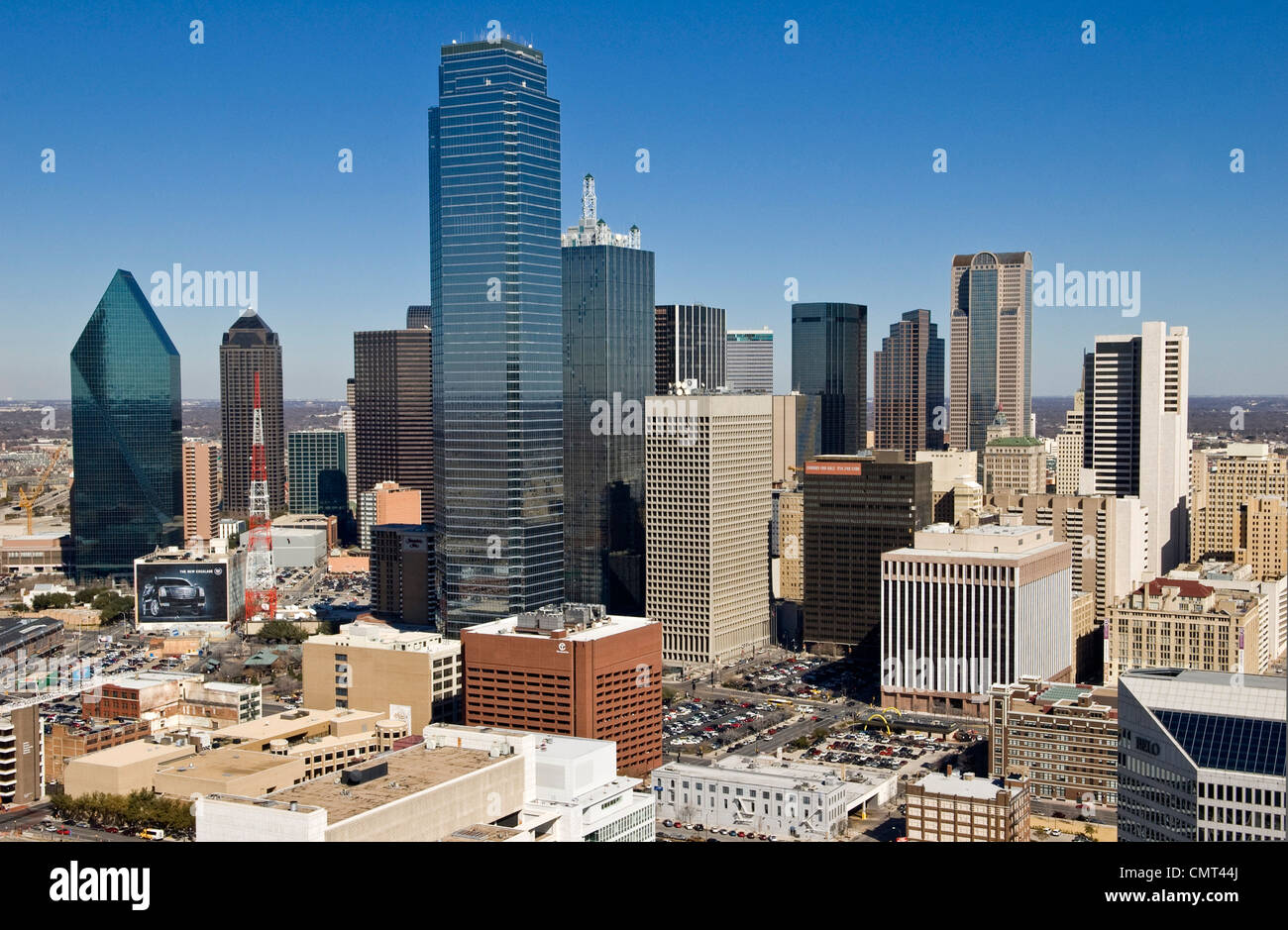 Dallas, Texas - Skyline Stockfoto