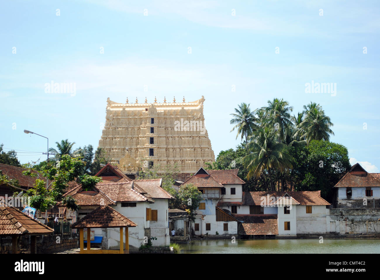 Shree Padmanabhaswamy Tempel Trivandrum Kerala Indien Stockfoto