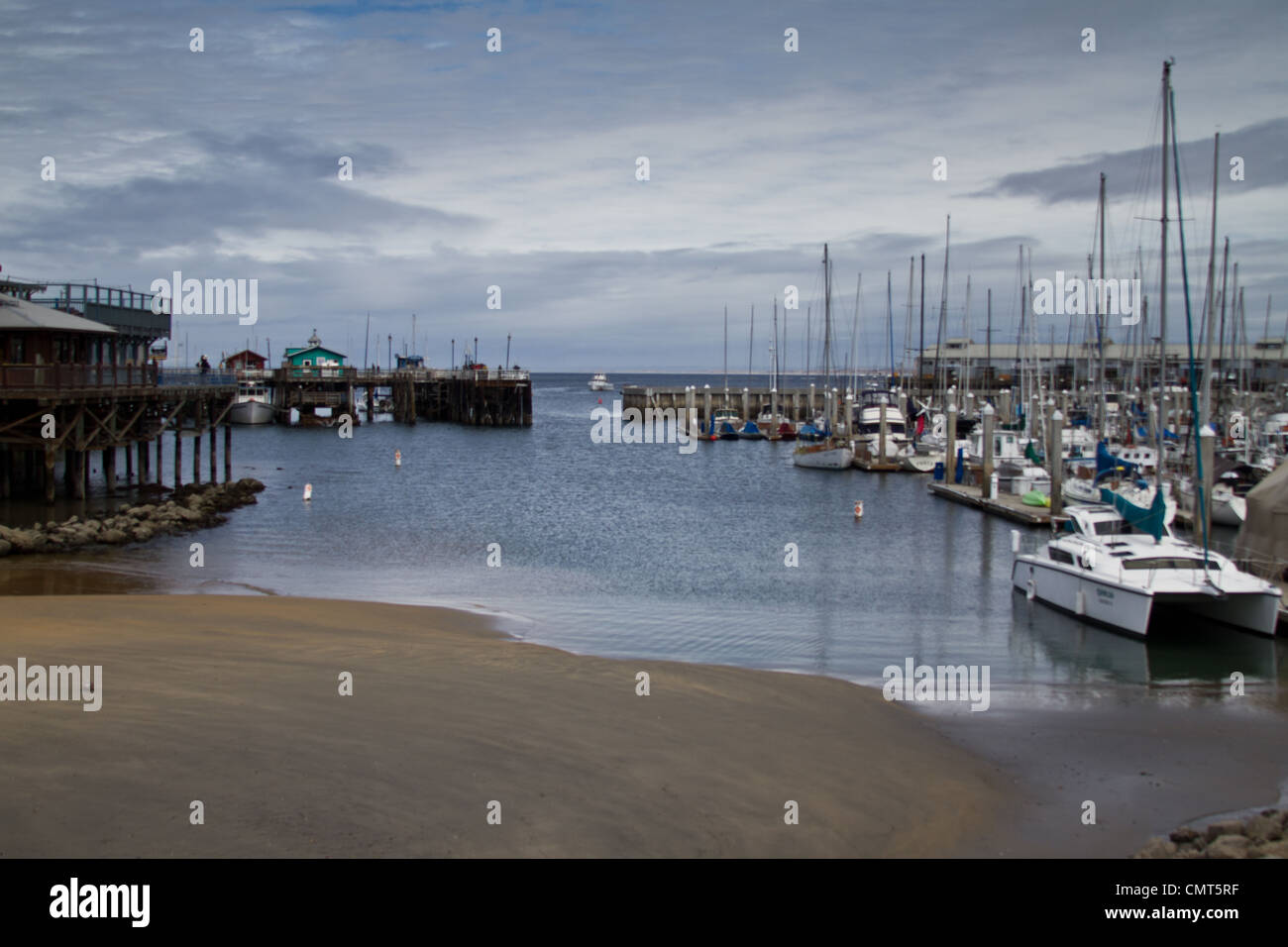 Fishermans Wharf, monetäre Bucht California, Stockfoto