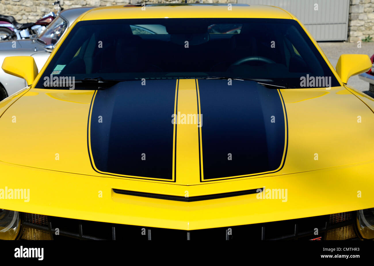 Chevrolet Camaro, Transformatoren Auto, Special Edition, hergestellt in USA Stockfoto