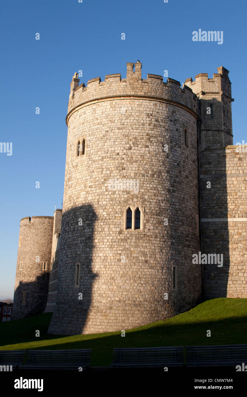 Teil von Windsor Castle Stockfoto