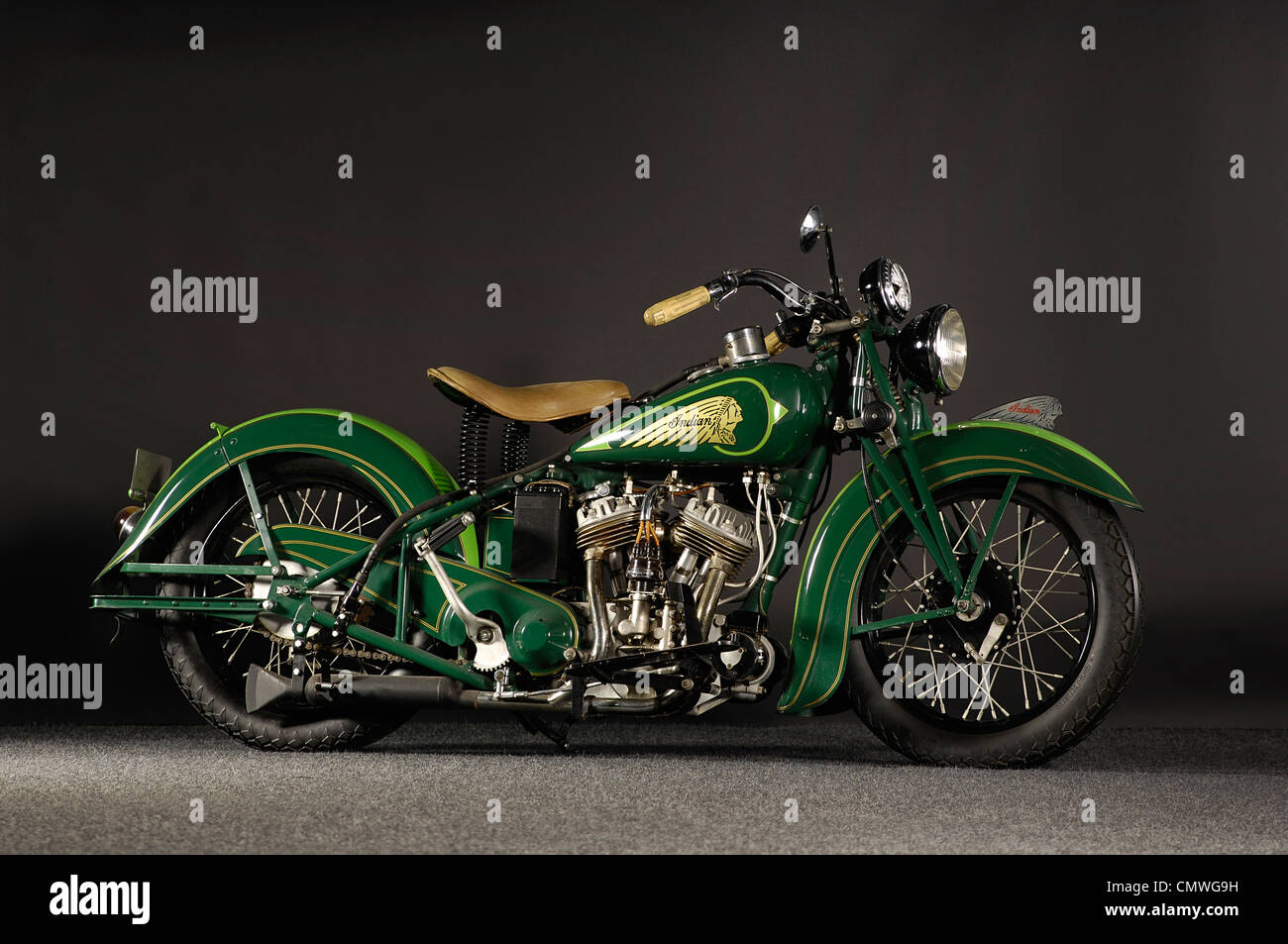 1937 Indian Sport Scout Stockfoto