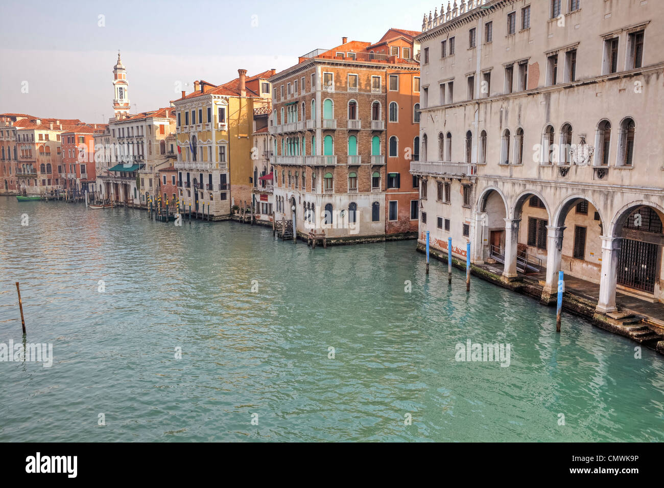 Canal Grande, Venedig, Veneto, Italien Stockfoto