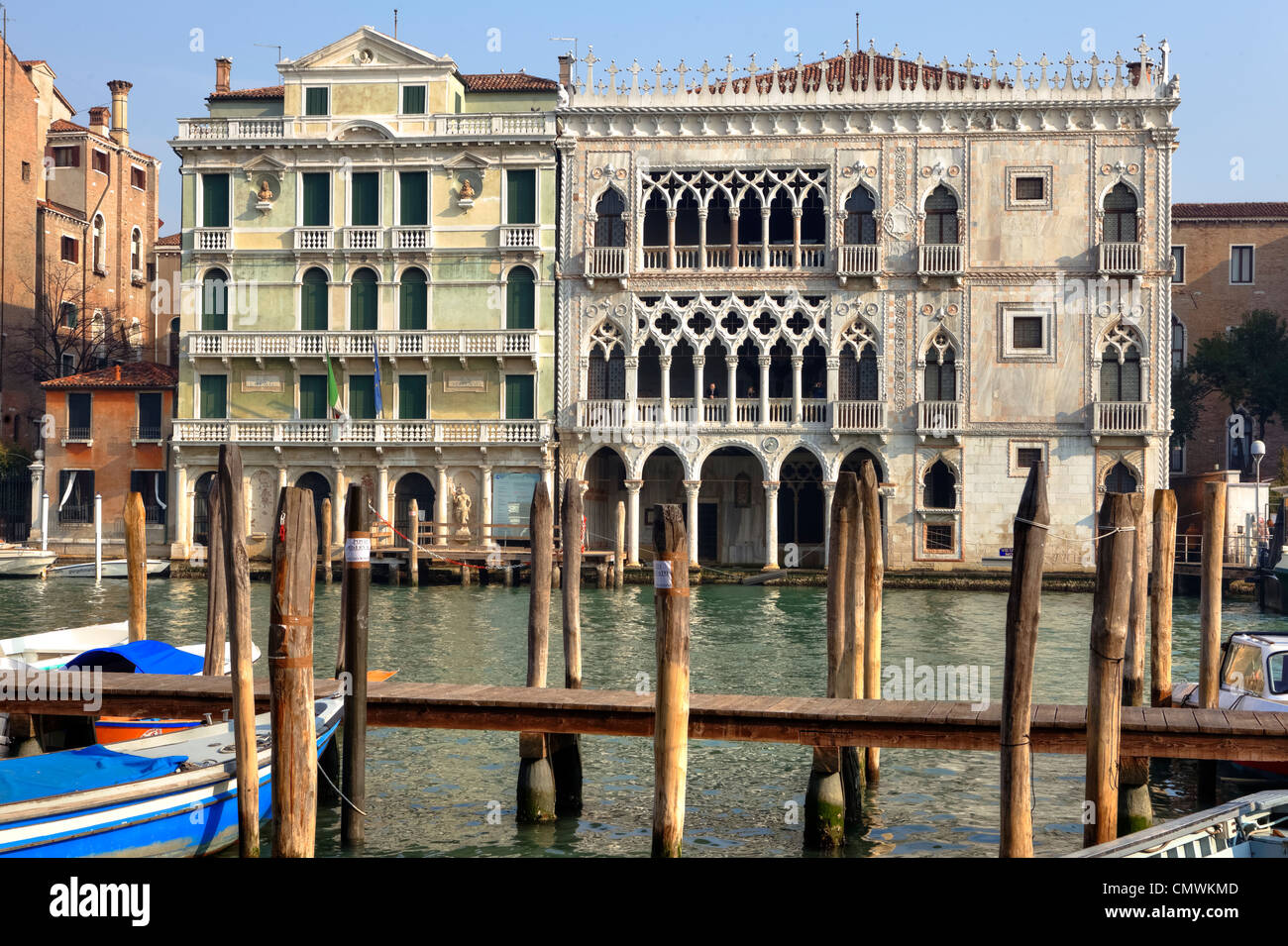 Ca d ' Oro, Canal Grande, Venedig, Veneto, Italien Stockfoto