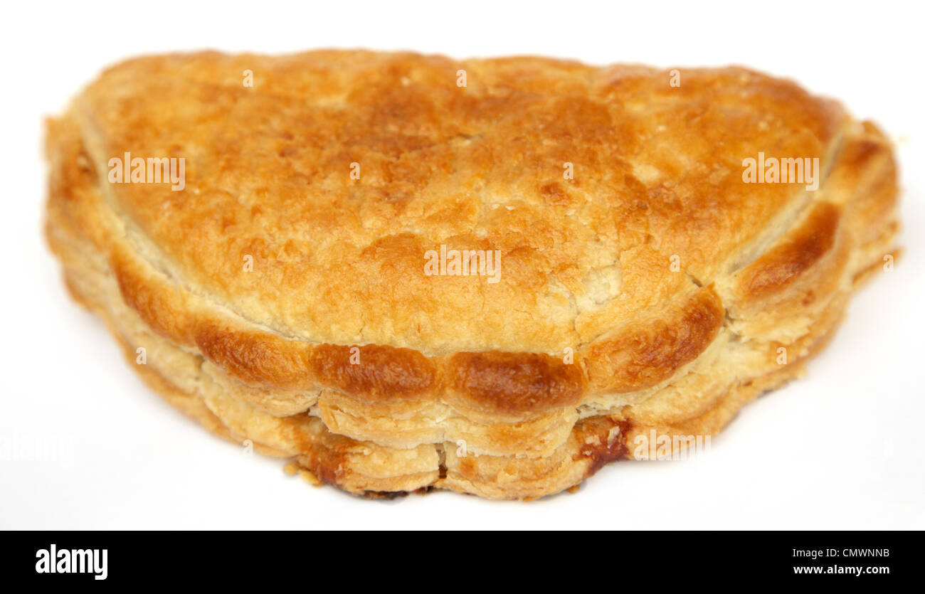 heiß oder kalt britische Cornish pasty Stockfoto