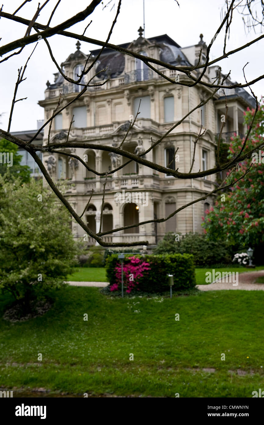 Der Palast in Baden-Baden. Stockfoto Der Palast in Baden-Baden. Stockfoto