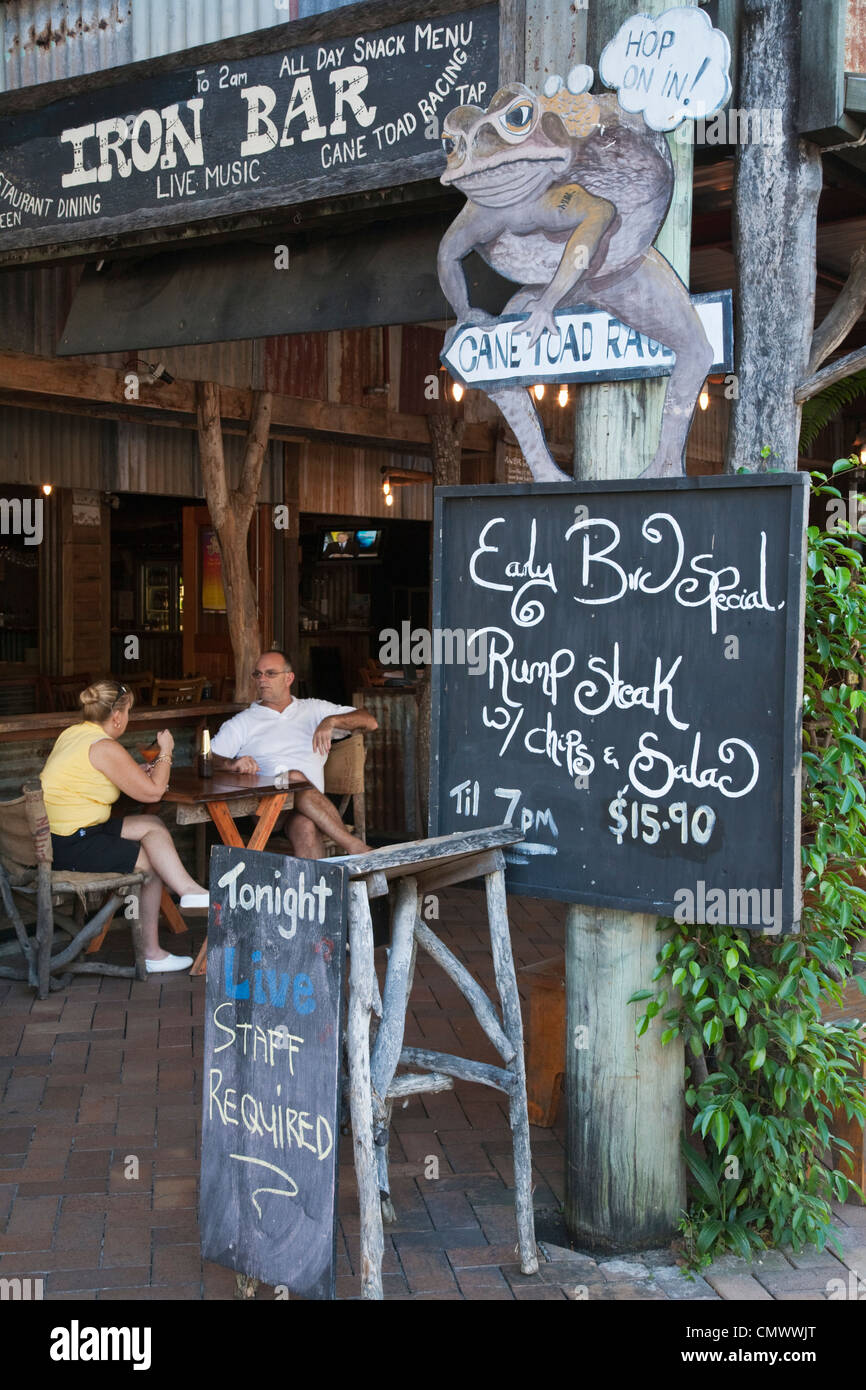 Eisenstange. Port Douglas, Queensland, Australien Stockfoto