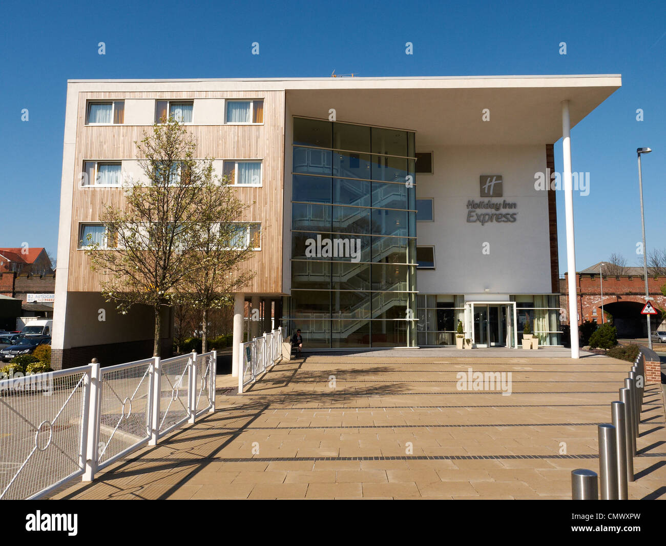 Holiday Inn Express Rennbahn Hotel in Chester Cheshire UK Stockfoto