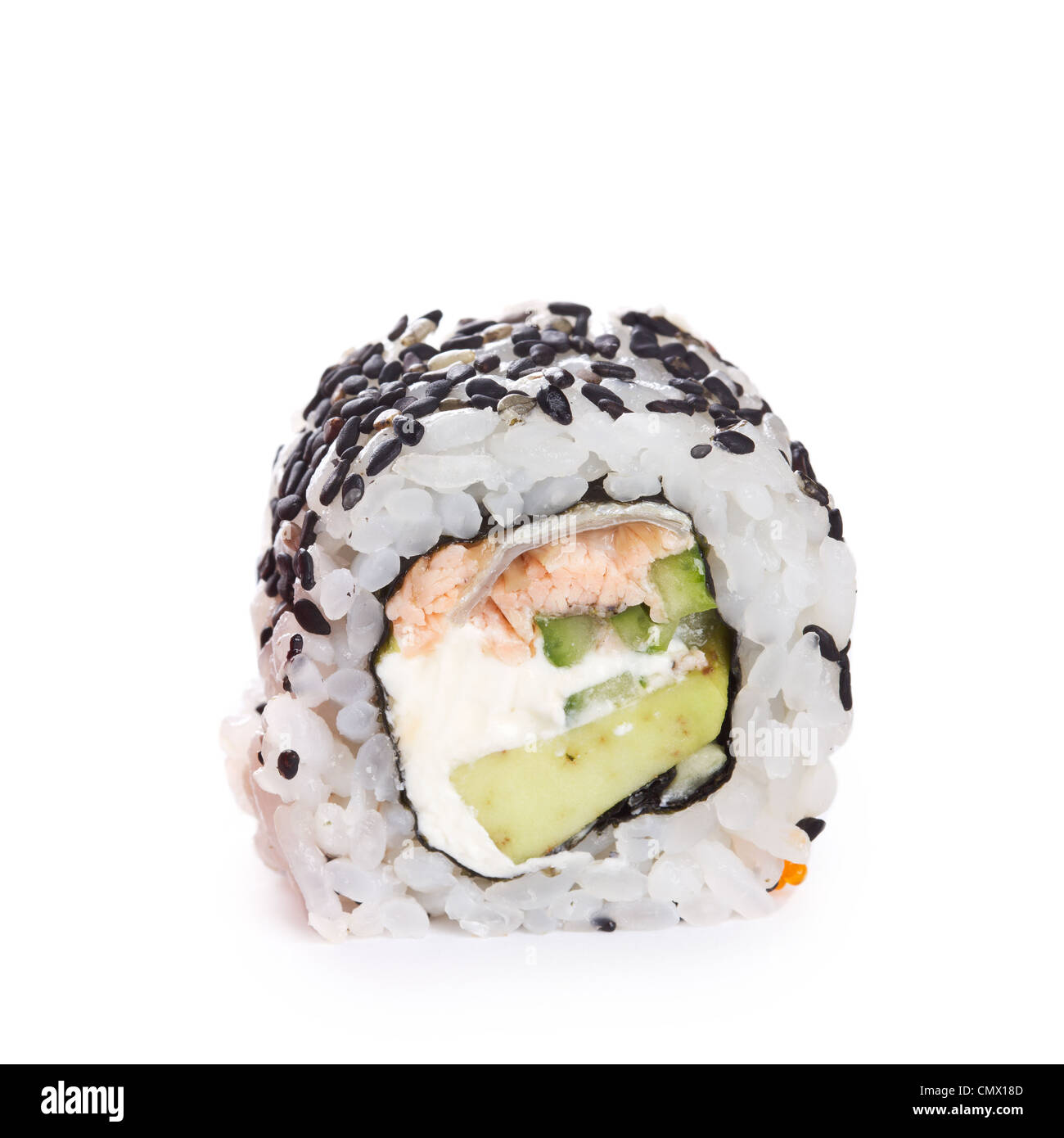 Traditionelles Japan essen - Sushi roll Stockfoto
