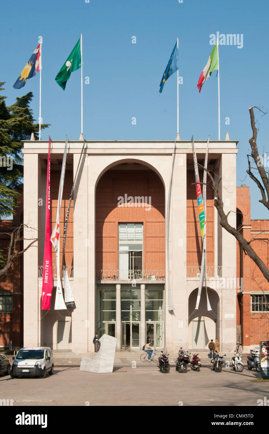 Das Designmuseum in Mailand - Palazzo Dell' Arte im Parco Sempione Stockfoto