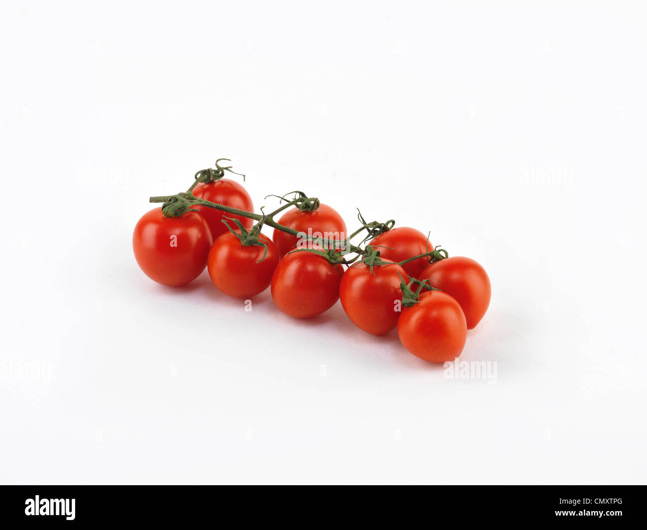 Cluster-Tomaten Stockfoto