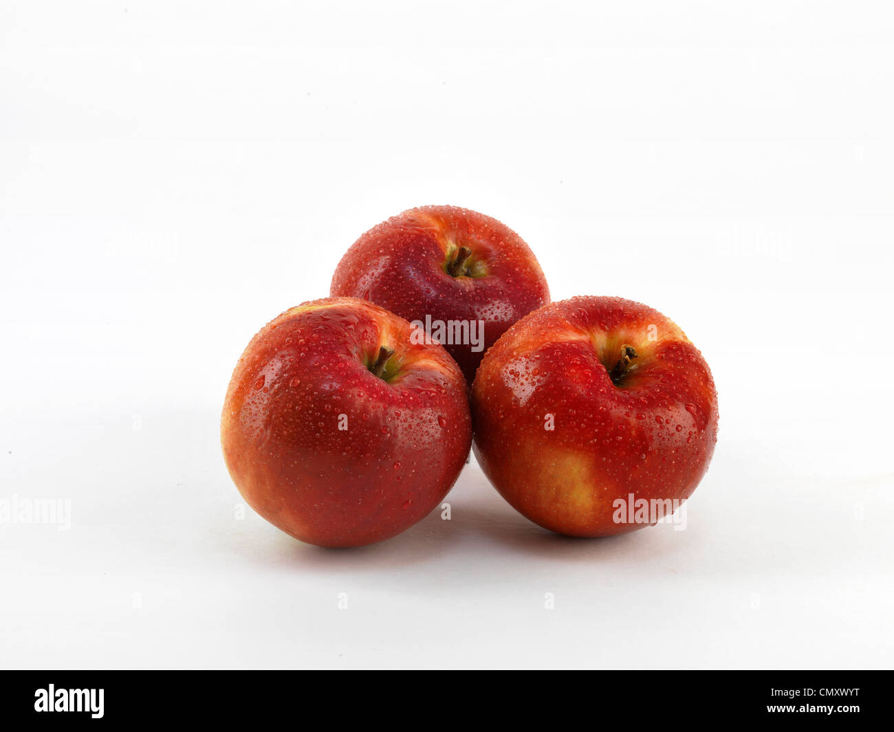 rote Äpfel Stockfoto