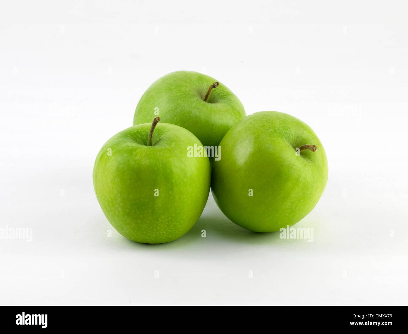 Grüne Äpfel Stockfoto