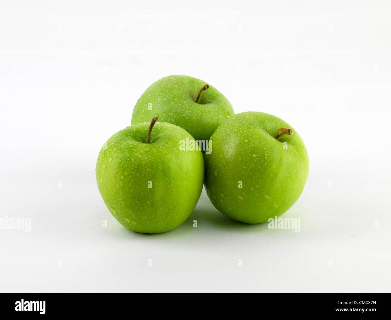Grüne Äpfel Stockfoto