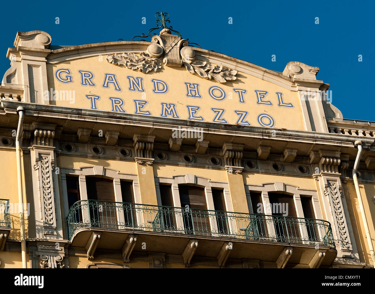 Grand Hotel Tremezzo Tremezzo Comer See, Lombardei, Italien Stockfoto