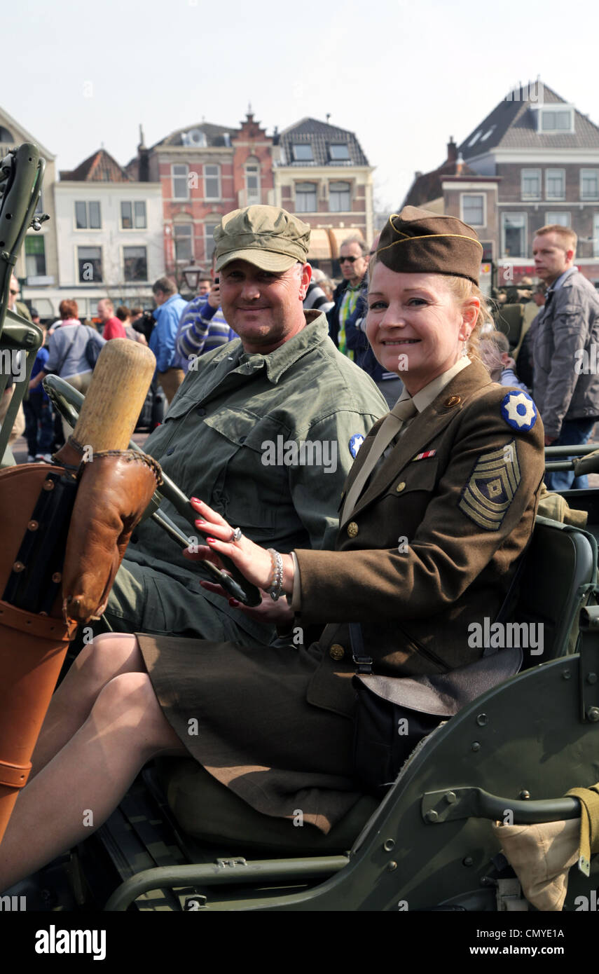 Veteranen des 2. Weltkrieges, Niederlande Stockfoto