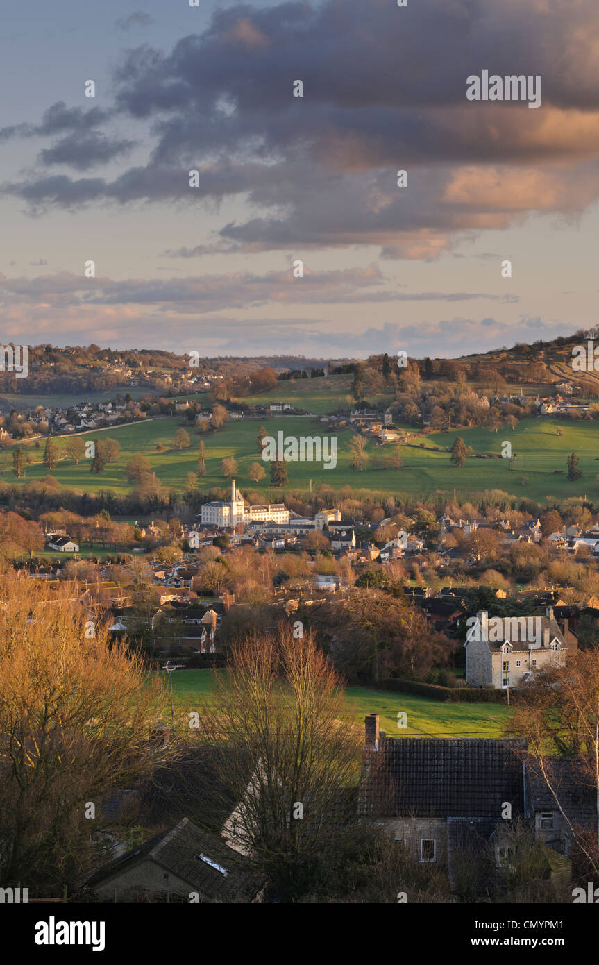 Die Cotswold Markt Stadt Stroud, Gloucestershire, UK Stockfoto