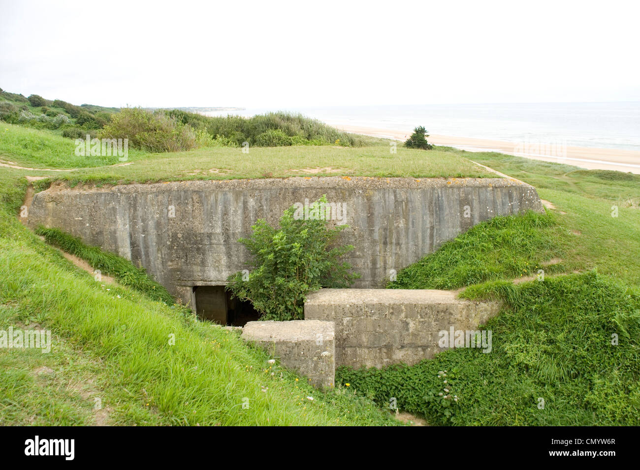 Bunker omaha beach normandy american Fotos und Bildmaterial in hoher Auflösung Alamy