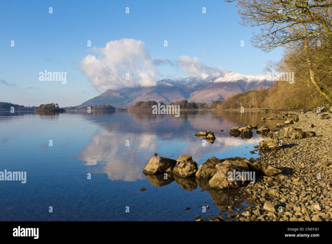 Derwentwater, Lake District, England Stockfoto
