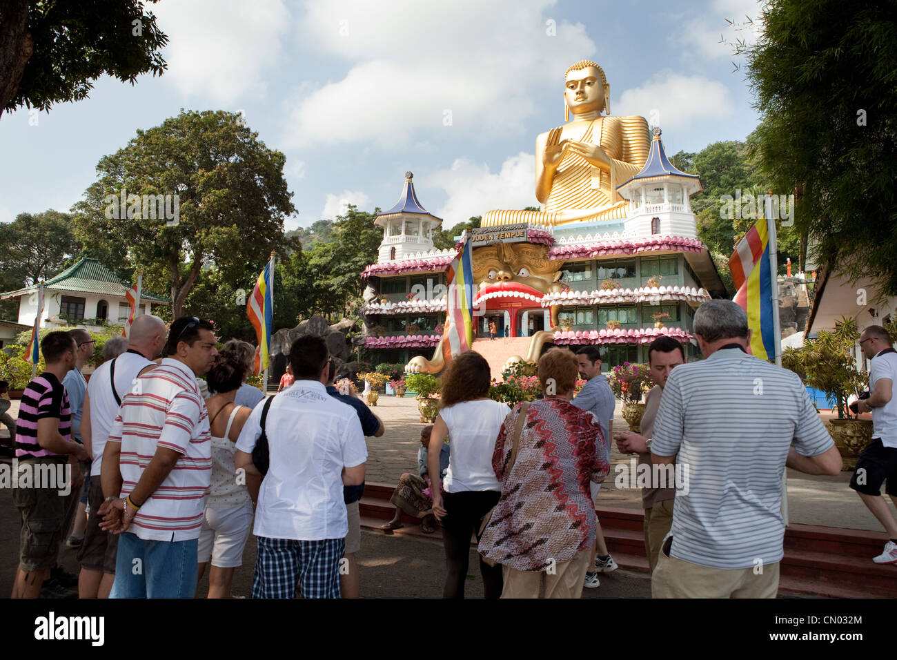 Dambulla Tempel Buddha - Sri Lanka, Südostasien. Stockfoto