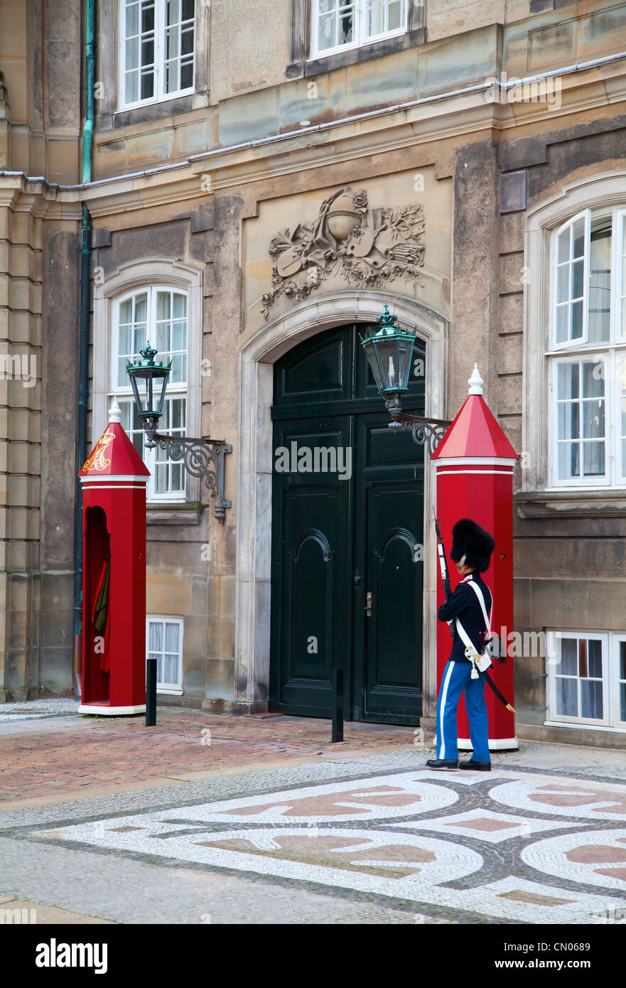 Royal Gard in Kopenhagen, Dänemark Stockfoto