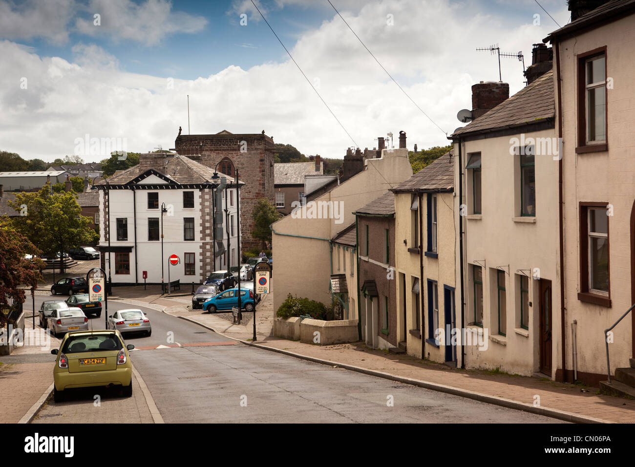 UK, Cumbria, Dalton in Furness, Schloss von Skelgate Stockfoto