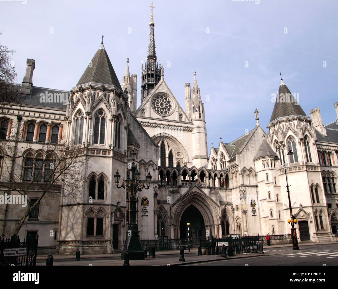 Royal Courts of Justice London Stockfoto